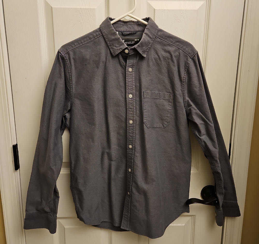Under Armour Men's Charcoal Button-Down Shirt